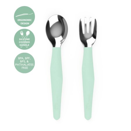 Stainless Steel Cutlery - Mint Green