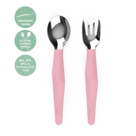 Stainless Steel Cutlery - Purple Rose