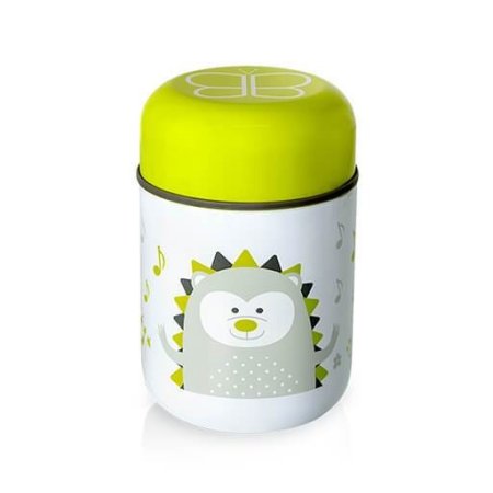 Food Thermal Container & Spoon - Lime