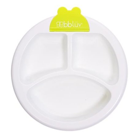 Plato Warm Feeding Plate - Lime