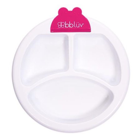 Plato Warm Feeding Plate - Pink