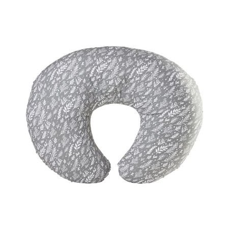 Breastfeeding Pillow with Cover - Grey