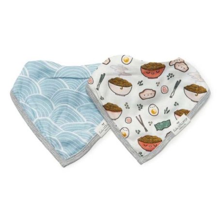 Muslin Bib Set 2 Piece - Ramen