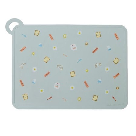 Silicone Placemat Printed - Breakfast