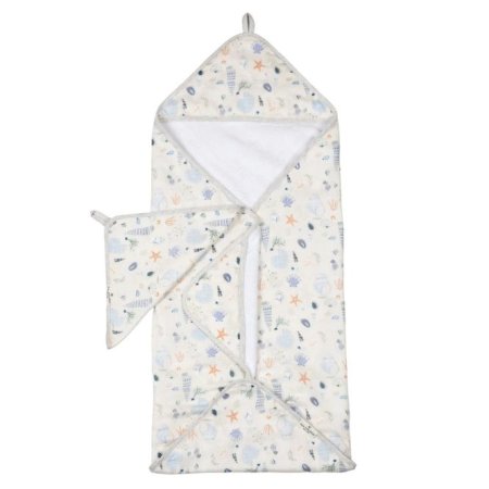 Hooded Towel Set  - Seashells