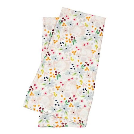 Muslin Swaddle - Shell Floral