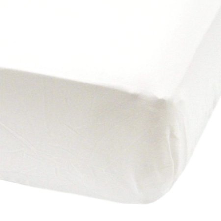 Muslin Fitted Crib Sheet - White New
