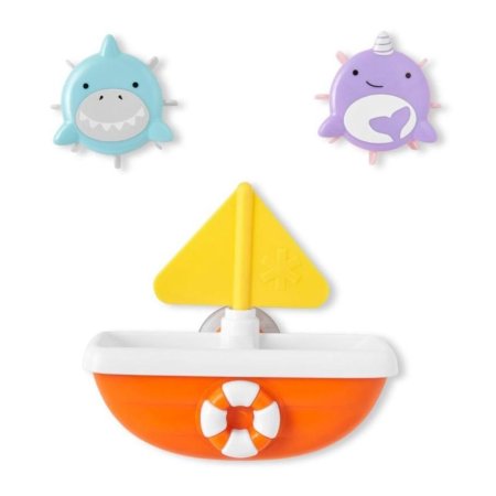 Zoo Tip & Spin Boat - Shark/Narwhal
