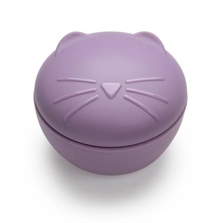 Silicone Bowl with Lid - Cat