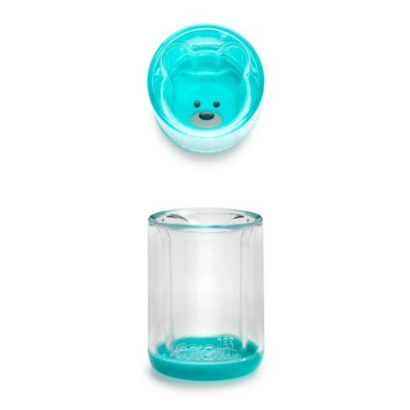 Double Walled Bear Cup - Blue