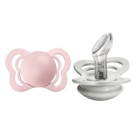 Couture Soft Silicone Pacifier 2 Pack - Blossom/Haze