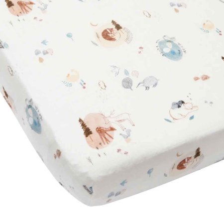 Crib Sheet - Cozy Forest