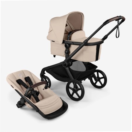 Bugaboo Kangaroo Complete Black/Desert Taupe 100280027	8717447279303 Tjskids.com