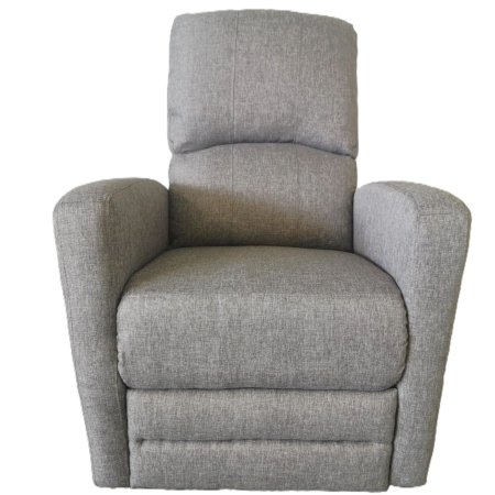 Kidiway Habana Fabric Power Glider - Rustic Grey