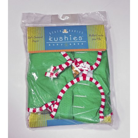 Swimsuit Diaper Girl Green X-Large 40-50 Pounds