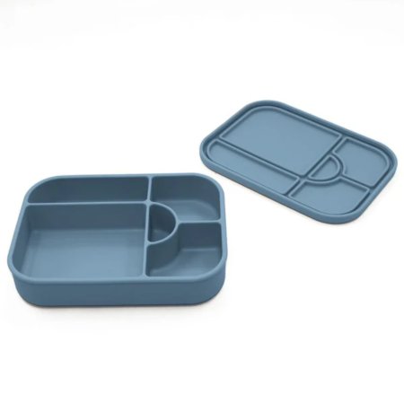 Large Silicone Sealed Lunch Box - Wave