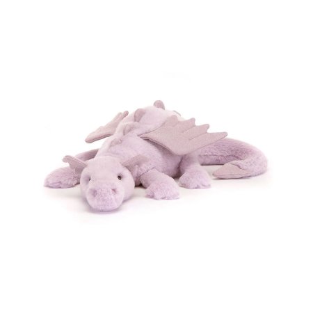 Jellycat	Lavender Dragon Little	LAV6DDL 670983141375 Tjskids.com 
