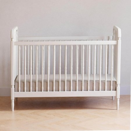 Namesake Liberty 3 in 1 Convertible Spindle Crib Warm White TjsKids