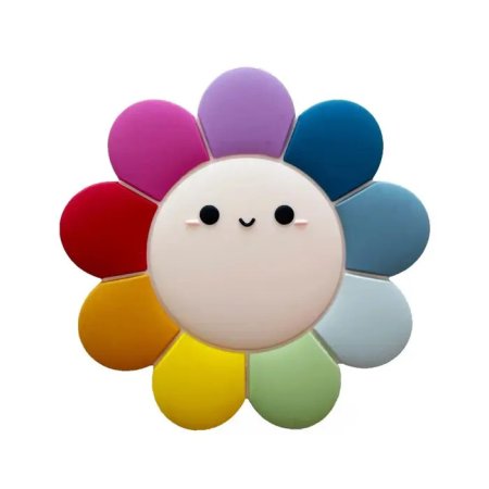 Loulou Lollipop Silicone Teether - Rainbow