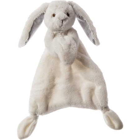 Silky Bunny Lovey - White - 13 inch