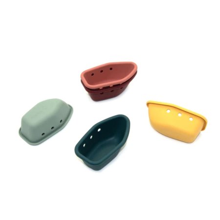 Nouka Silicone Stacking Boats Moon Set |