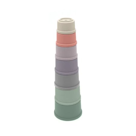 Nouka Silicone Stacking Cups Sky Set 
