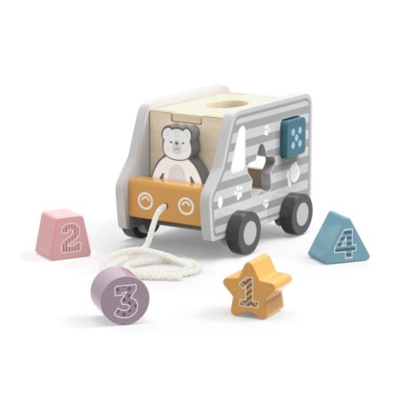 PolarB by Viga Pull - Along Shape Sorting Truck