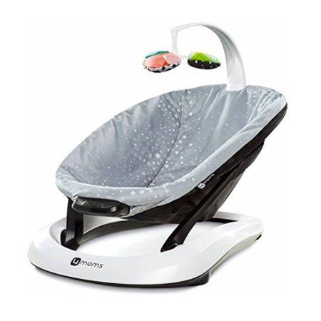 4Moms Bounceroo Bouncer Plush - Silver Plush