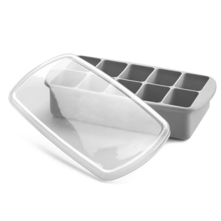 Melii Silicone Baby Food Freezer Tray  Grey 11430 790693114305 Tjskids.com