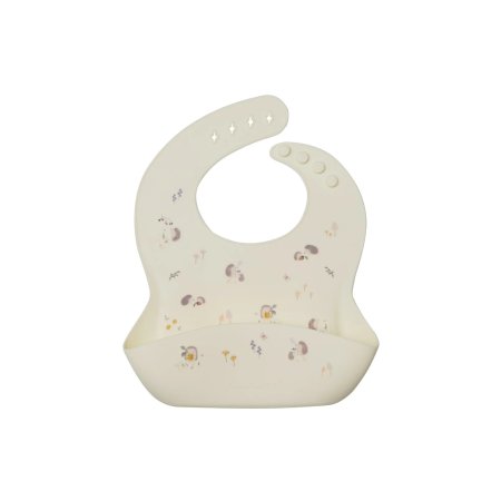 Loulou Lollipop	Silicone Bib - Hedgehog	SILBIBHGH 825754035289 Tjskids.com
