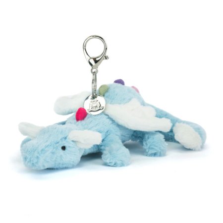 Jellycat Sky Dragon Bag Charm	SKY4BC 670983166163 Tjskids.com