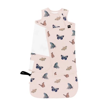 Kyte BabynSleep Bag Swaddler - Blush Butterfly 1462BFBS0 Tjskids.com