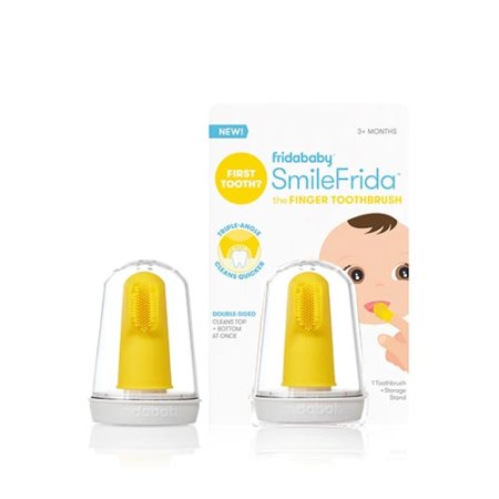 SmileFrida Finger Toothbrush NF026 851877006592