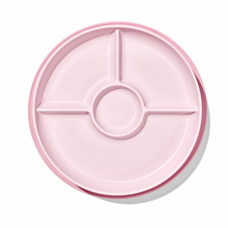 Oxo	Stick & Stay Divided Plate - Blossom	61161000 840097760933 Tjskids.com
