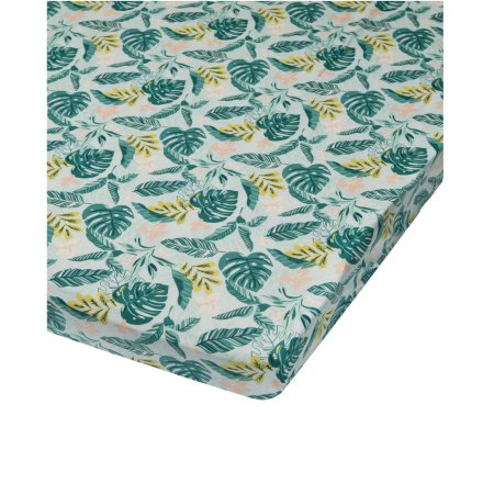 Little unicorn tropical leaf crib sheet 2025