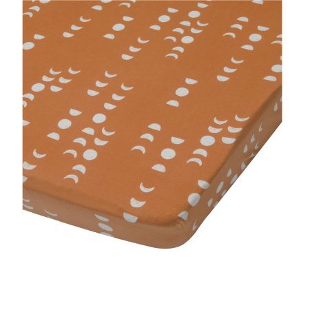 Loulou Lollipop Tencel Fitted Crib Sheet - Moon TCRBMON 825754037603 Tjskids.com