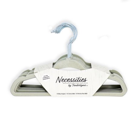 Tendertyme 15 Pack Baby Hangers - Grey
