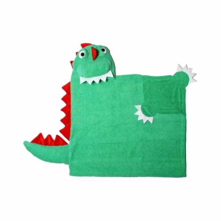 Zoocchini Toddler Hooded Towel - Devin Dinosaur ZOO0 854892005021 Tjskids.com