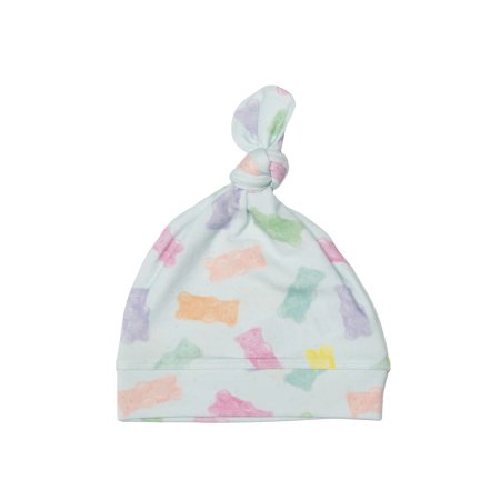 Loulou Lollipop Top Knot Beanie Tencel - Gummy Bears Tjskids.com