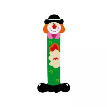 Clown Wooden Letter I