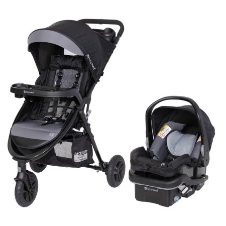 Passport Seasons All-Terrain Compact Travel System - Dash Black