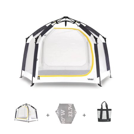 Veer Basecamp Tent Bundle (Basecamp, Air Pad, Tote)
