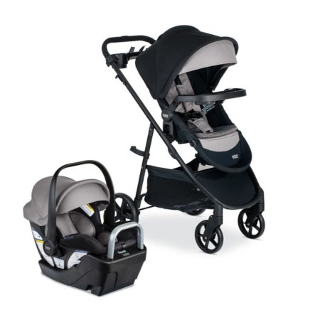 Britax Willow Brook S+ Travel System - Graphite Onyx S14691200 652182743536 tjskids.com