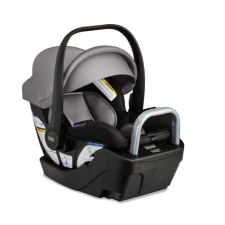 Britax Willow S Infant Car Seat with Alpine Base - Graphite Onyx E1D003K 652182743659 Tjskids.com
