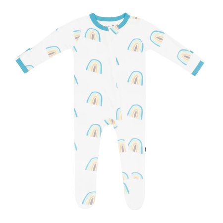 Kyte Baby Zippered Footie - Makai Rainbow Tjskids.com