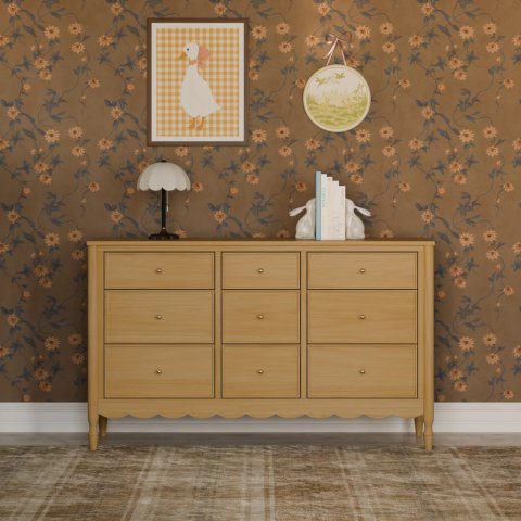 Namesake Ambrosia 9 Drawer Dresser - Honey	M32328HY 48517884287 Tjskids.com