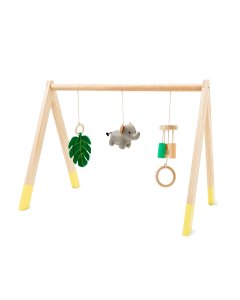 Little Big Friends Wooden Activity Arch - Jungle Friends 302832 3700552302832