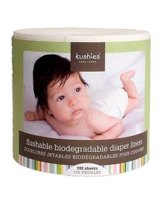 Flushable Biodegradable Diaper Liners L545