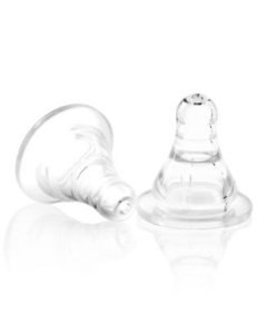 2 Pack Narrow Neck Medium Flow Teats 452
