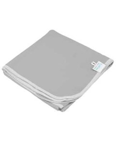 Flannel Receiving Blanket Grey B540-GRY